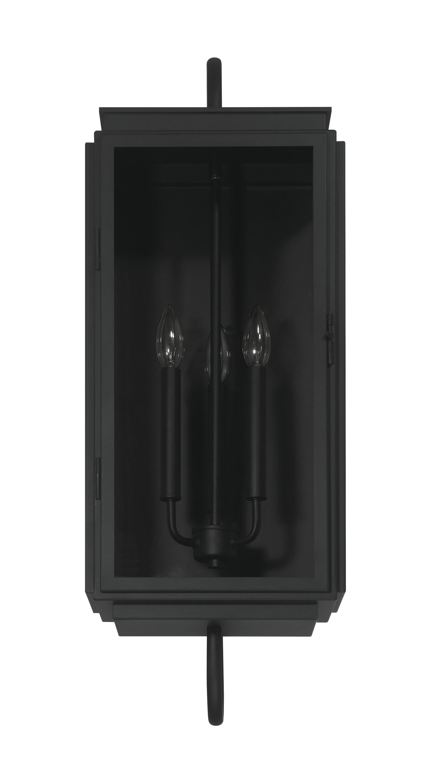 ZA7720-TB - Irving 3 Light 31" High Outdoor Wall Lantern - Textured Black