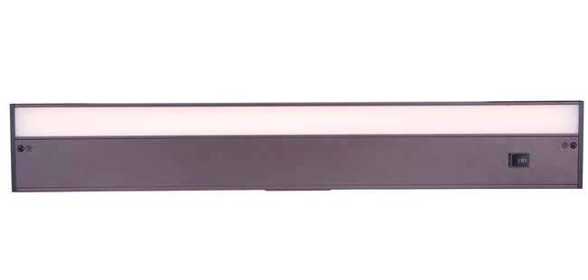 CUC1024-BZ-LED - Undercabinet Light Bars 1 Light 3.63" Wide Under Cabinet Light Bar - Bronze