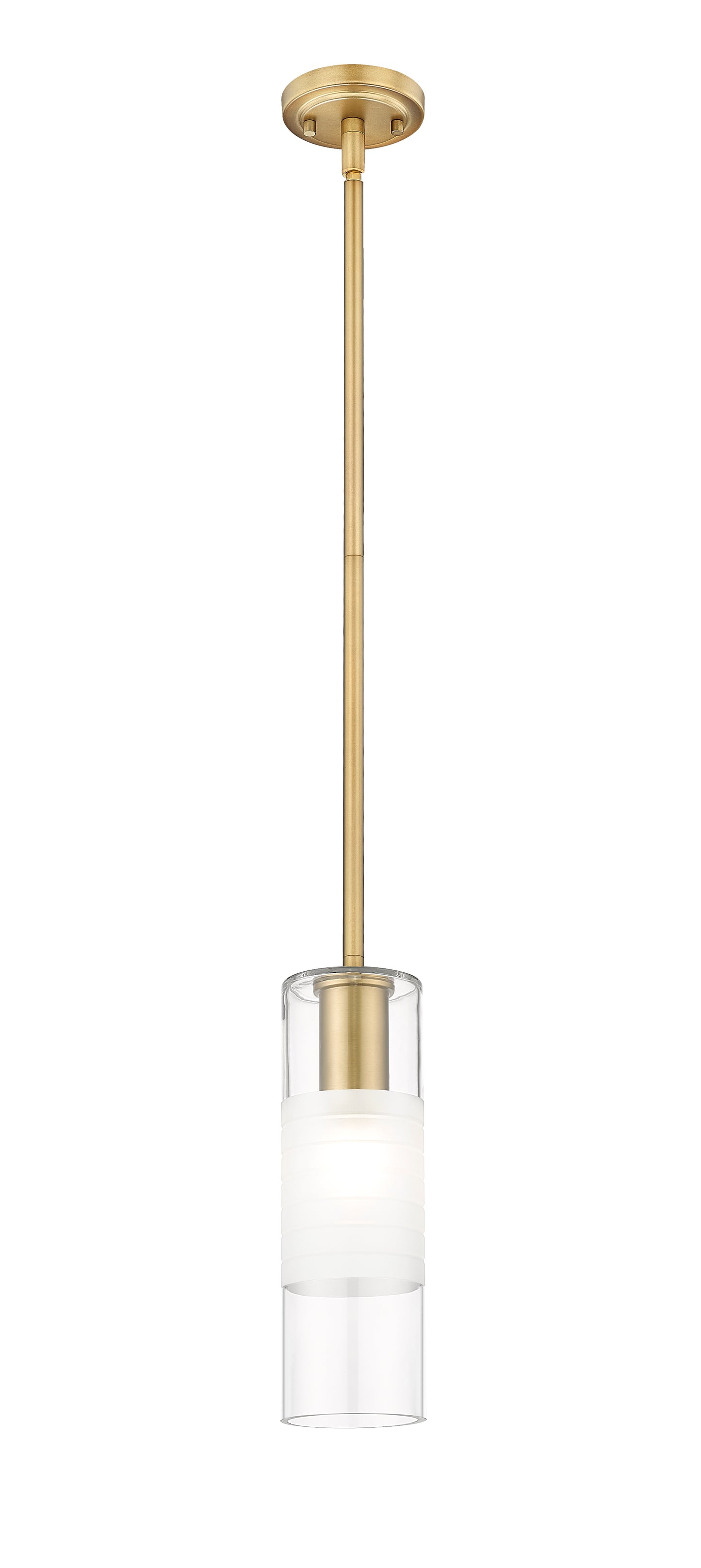 824P-ROD-MGLD - Alton 1 Light 5" Pendant - Modern Gold
