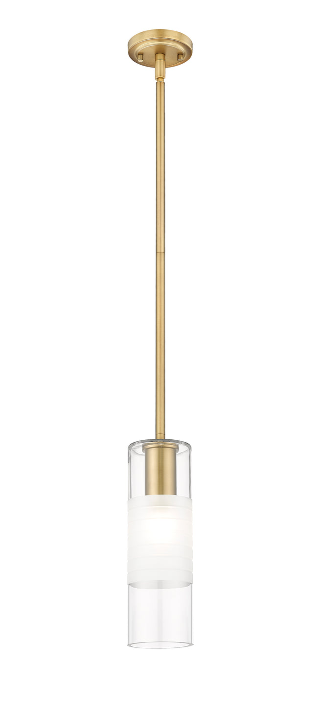 824P-ROD-MGLD - Alton 1 Light 5" Pendant - Modern Gold