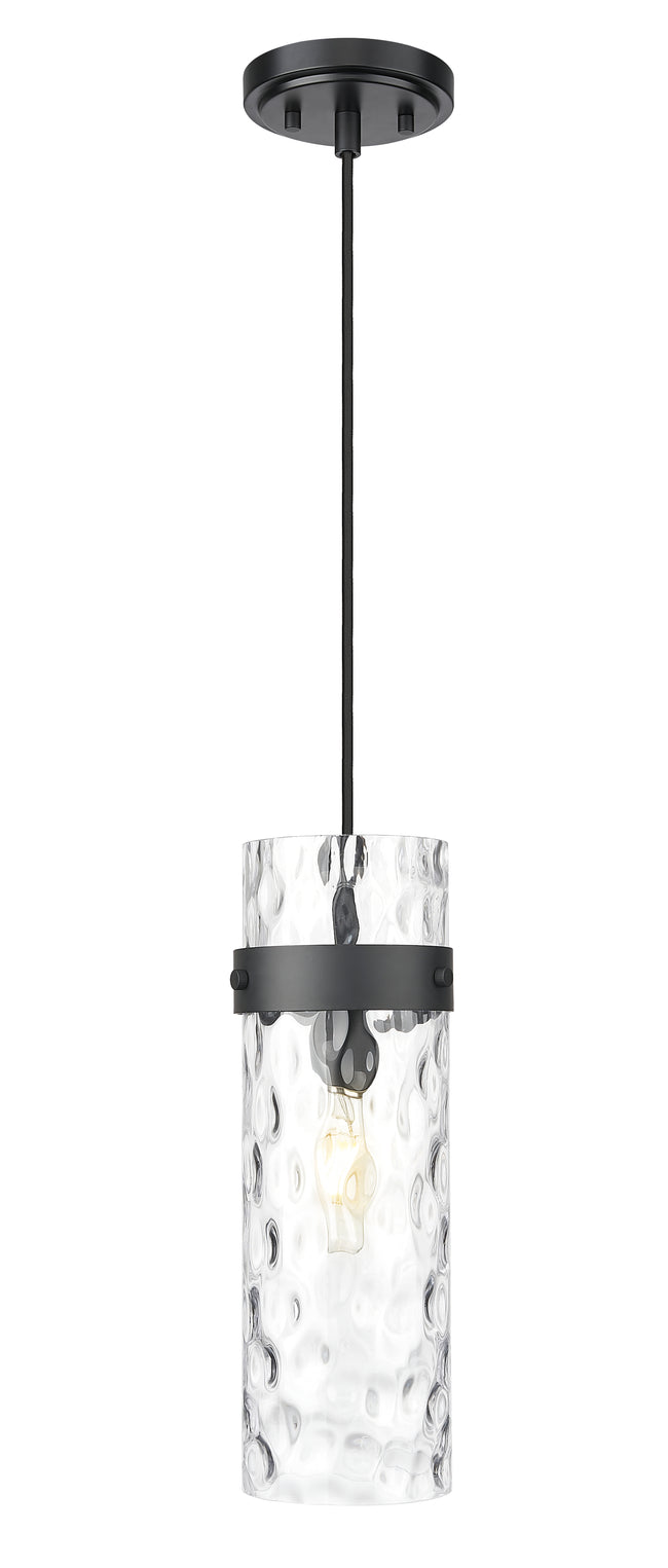 7002P5-MB - Fontaine 1 Light 6" Pendant - Matte Black