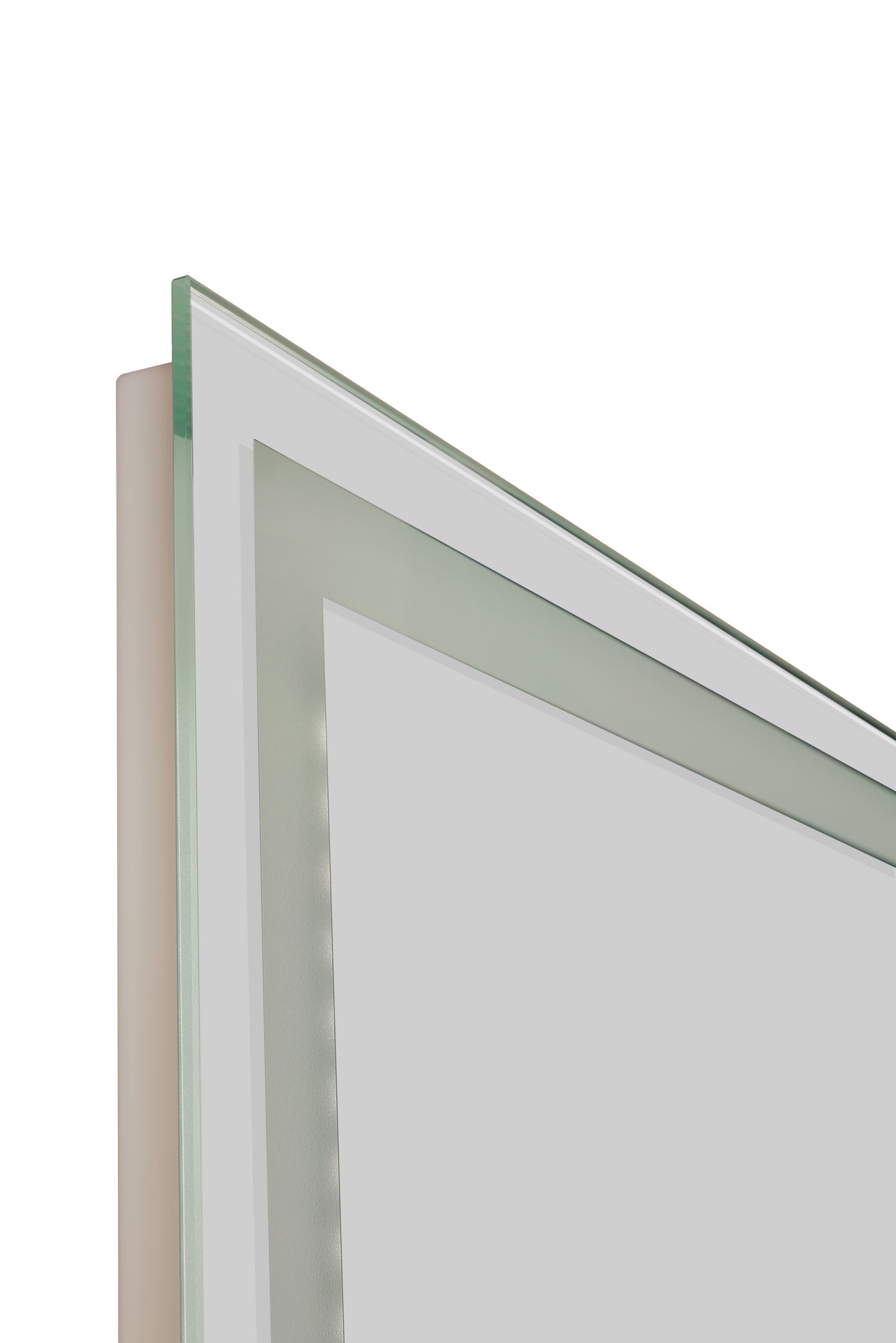 MIR2409RT-W3C - Meredith 1 Light 24" Wide Illuminated Mirror - White