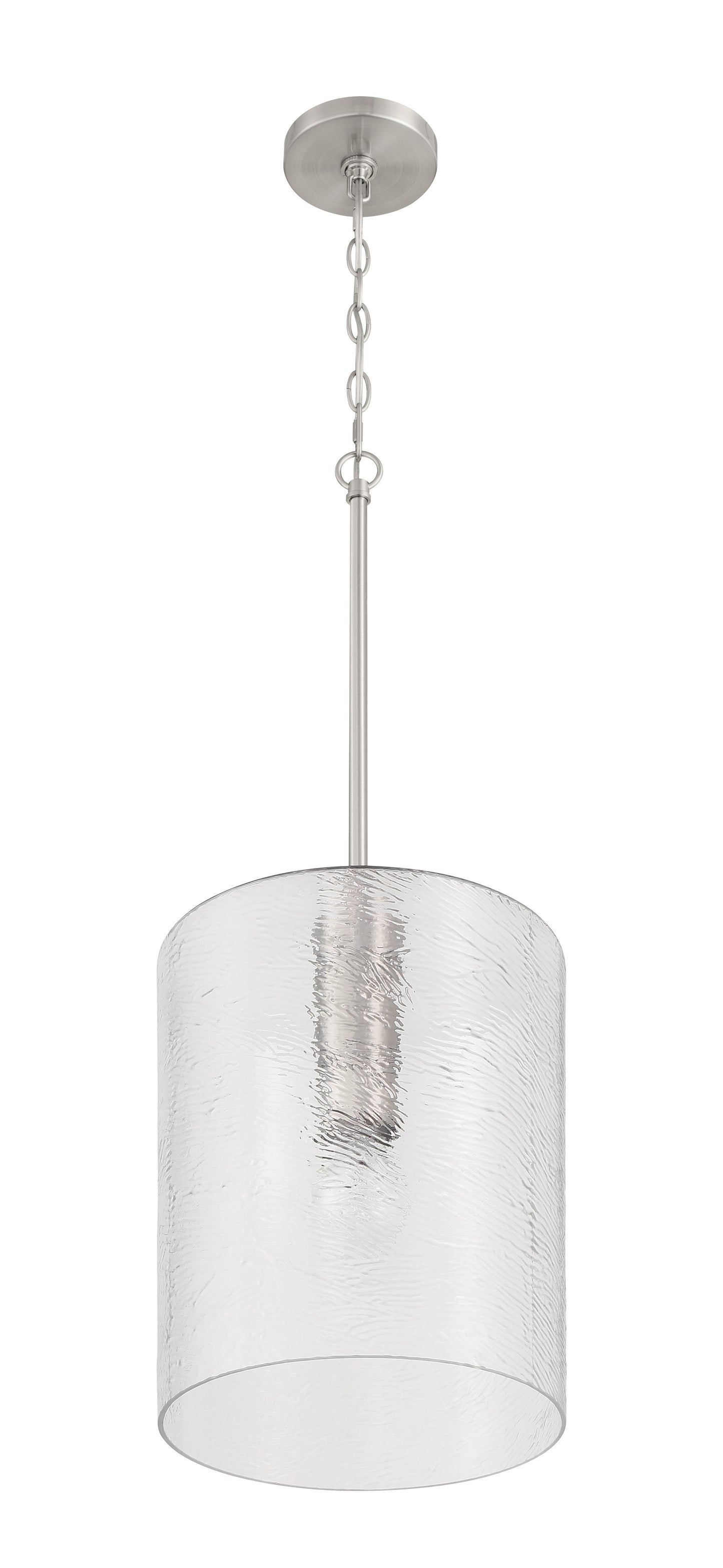 60292-BNK - Lyndsey 1 Light 10" Wide Pendant - Brushed Nickel