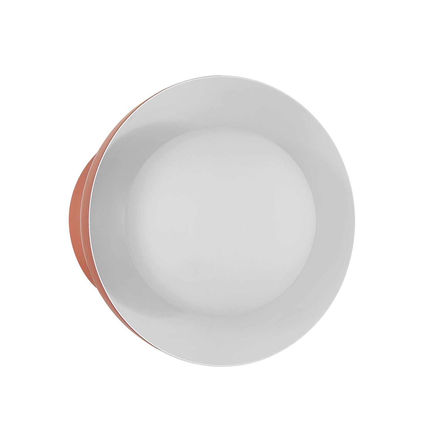 59161-BCY - Ventura Dome 1 Light 7.63" High Wall Sconce - Baked Clay