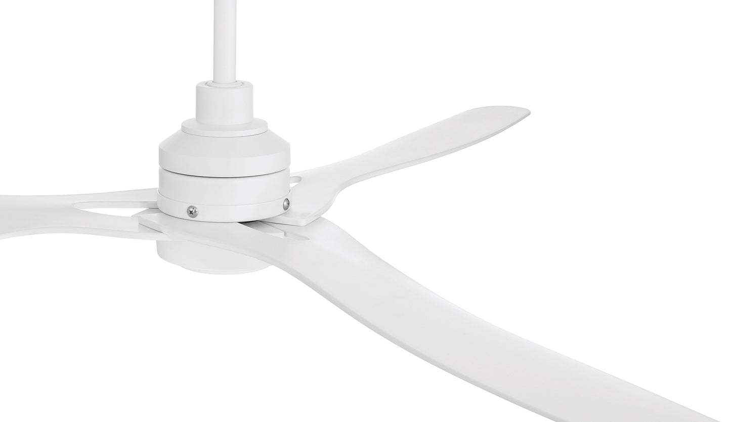 AMG52W3 - Amigo 52" 3 Blade Indoor Outdoor Ceiling Fan with Light Kit - White