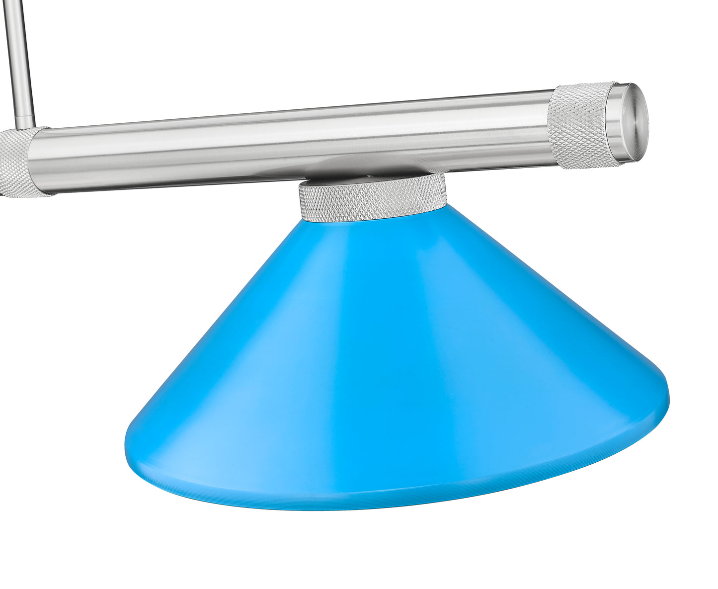 3050-3BN-MEB - Vanguard 3 Light 58" Billiard - Brushed Nickel