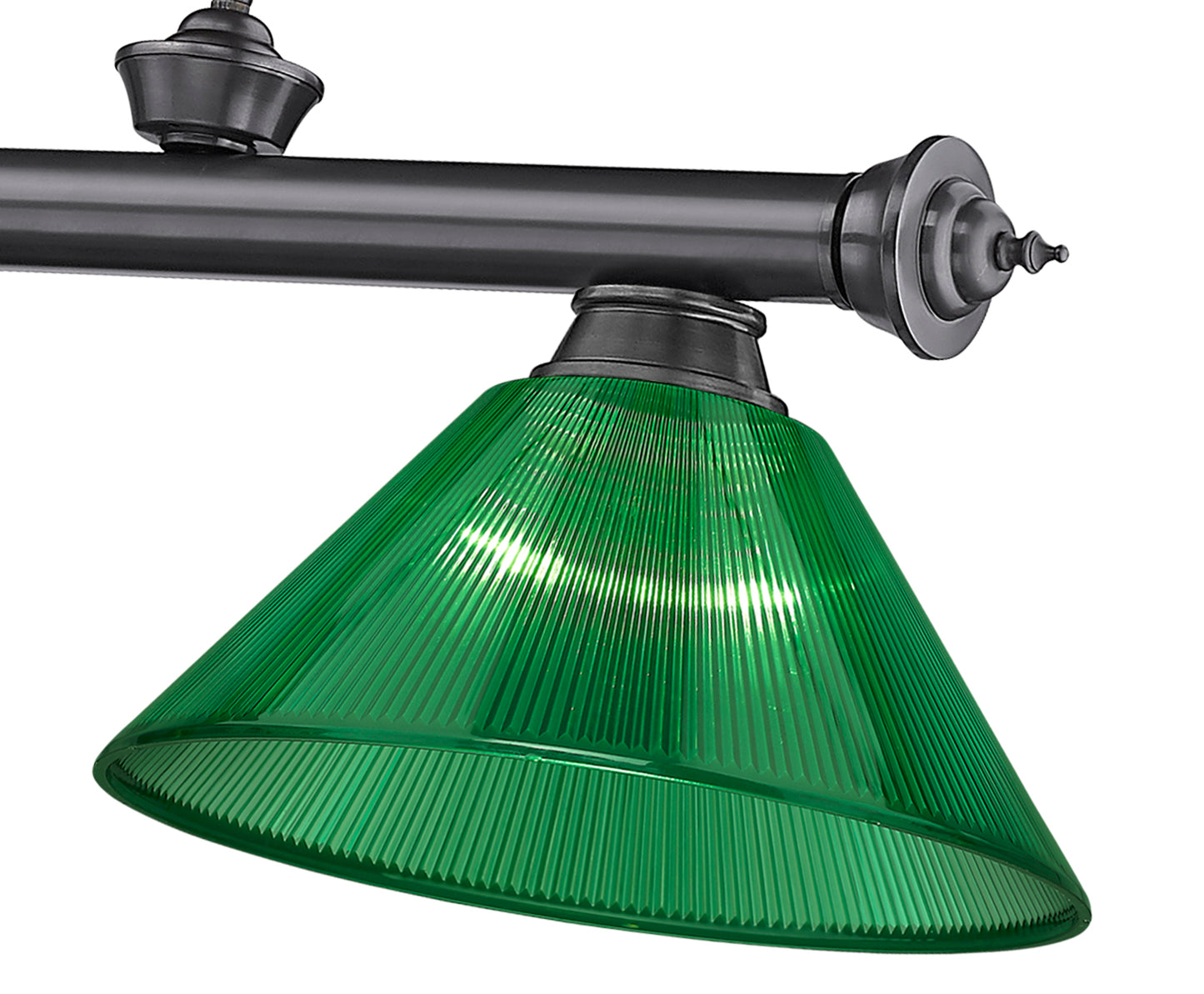 2306-3BP-ARG - Cordon 3 Light 57" Billiard - Bronze Plate