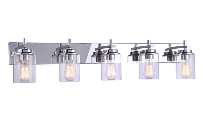 17441CH5 - Reeves 5 Light 41" Wide Vanity Light - Chrome