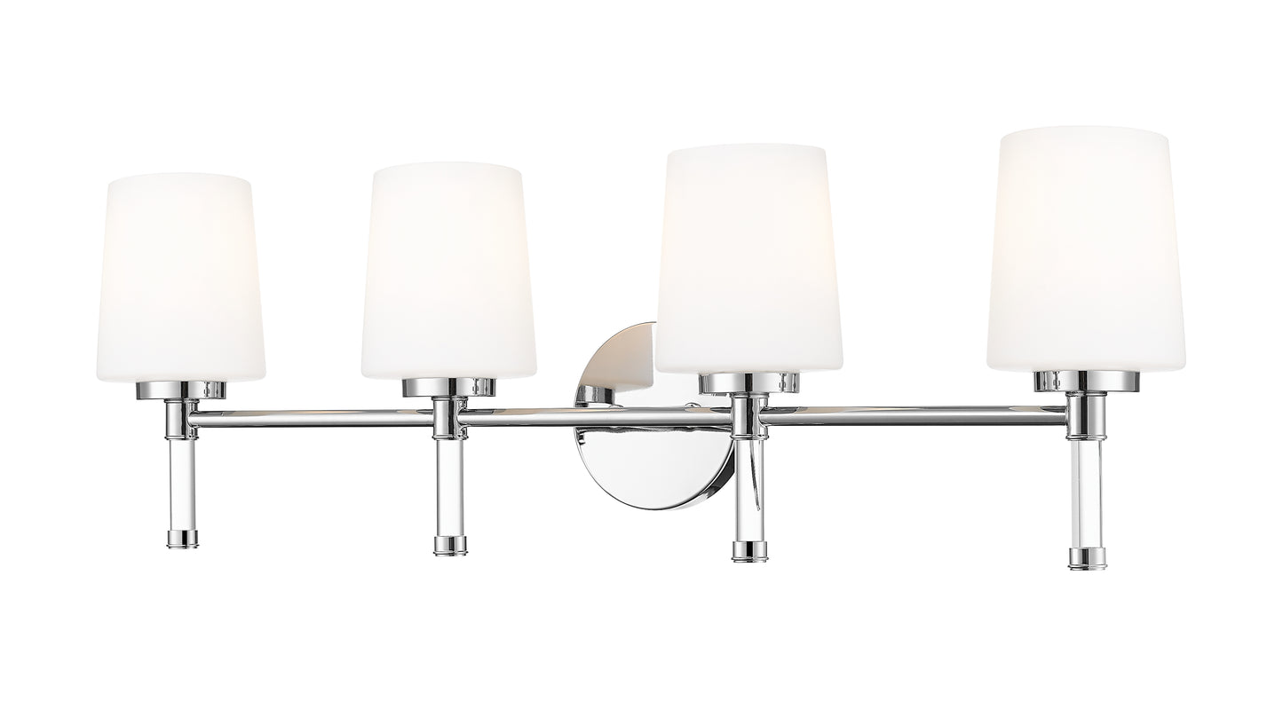 7700-4V-CH - Henri 4 Light 32" Vanity - Chrome