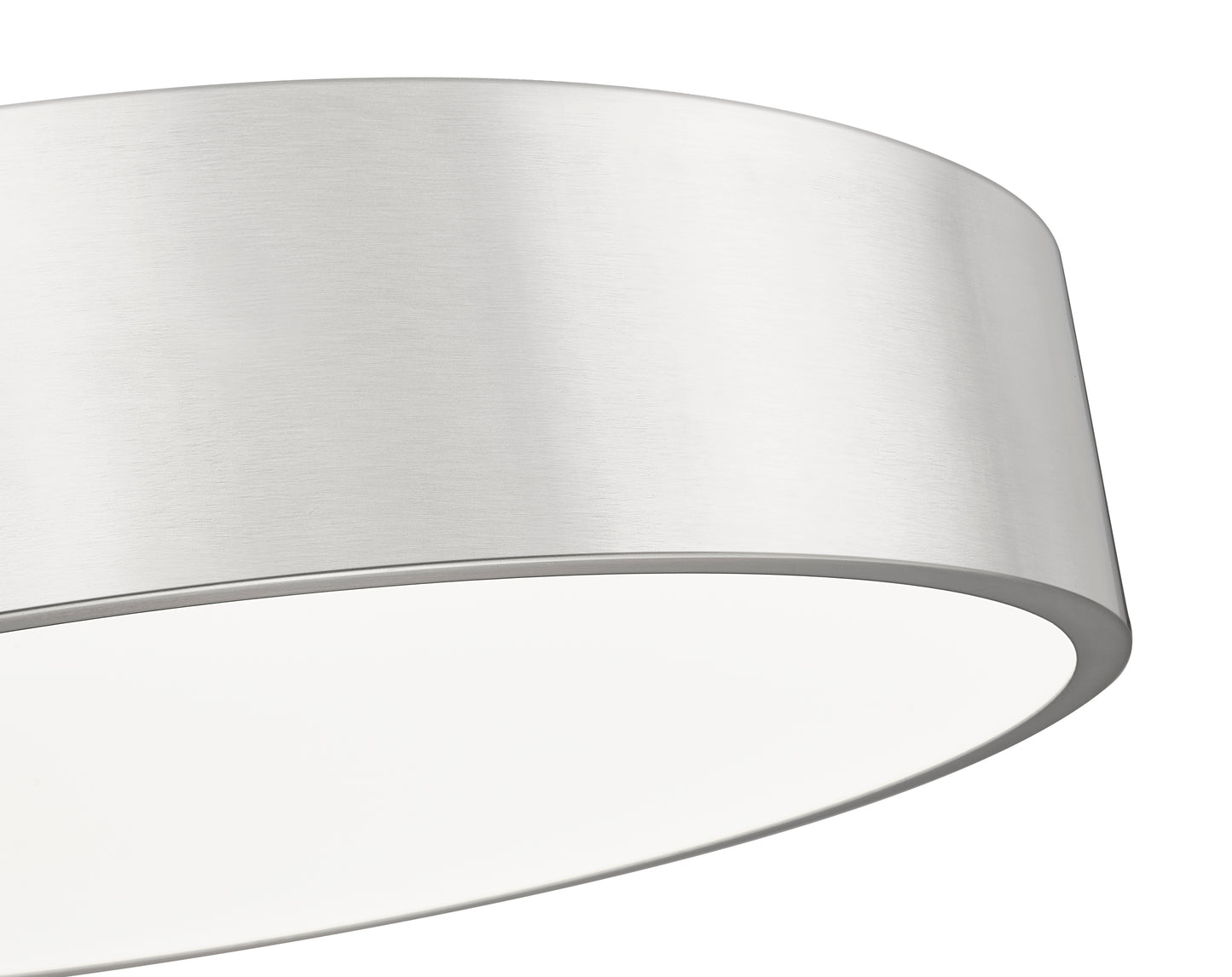 1017F20-BN-LED - Coronado 1 Light Flush 20" Mount - Brushed Nickel