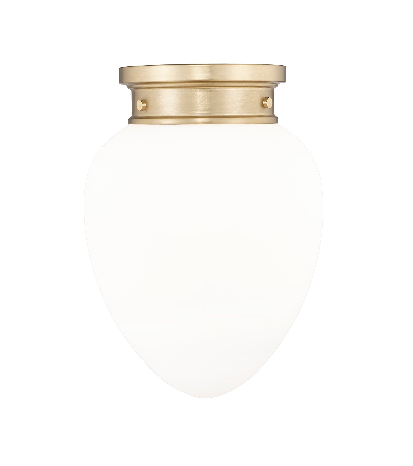 1945F9-MGLD - Gideon 1 Light Flush 10" Mount - Modern Gold