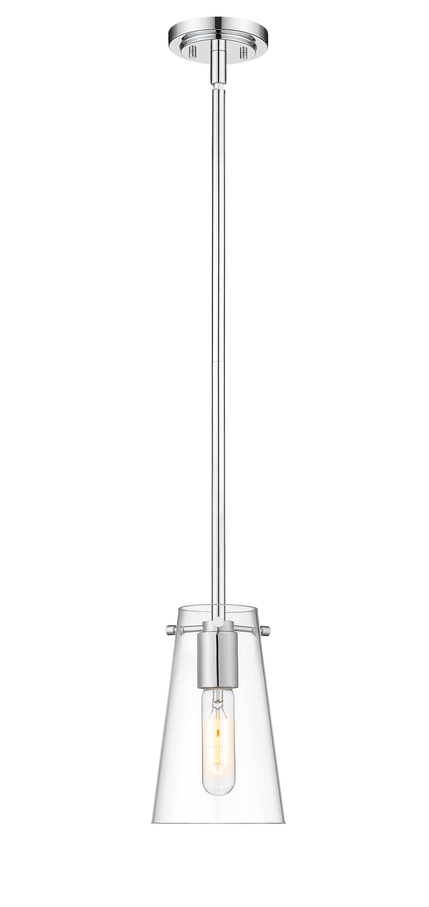 7508MP-ROD-CH - Kira 1 Light 5" Pendant - Chrome