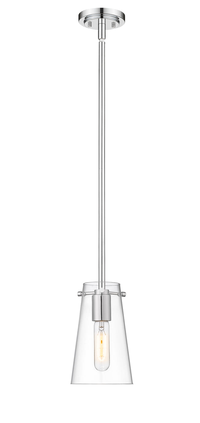 7508MP-ROD-CH - Kira 1 Light 5" Pendant - Chrome