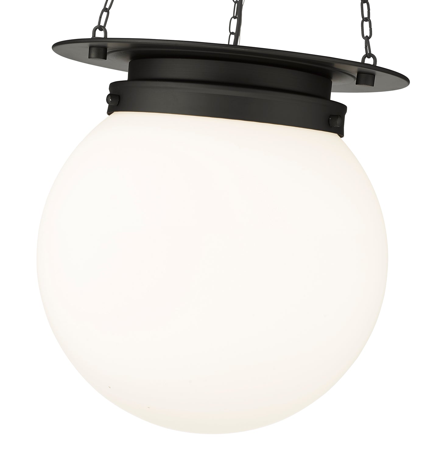 7505P13-MB - Calhoun 1 Light 13" Pendant - Matte black