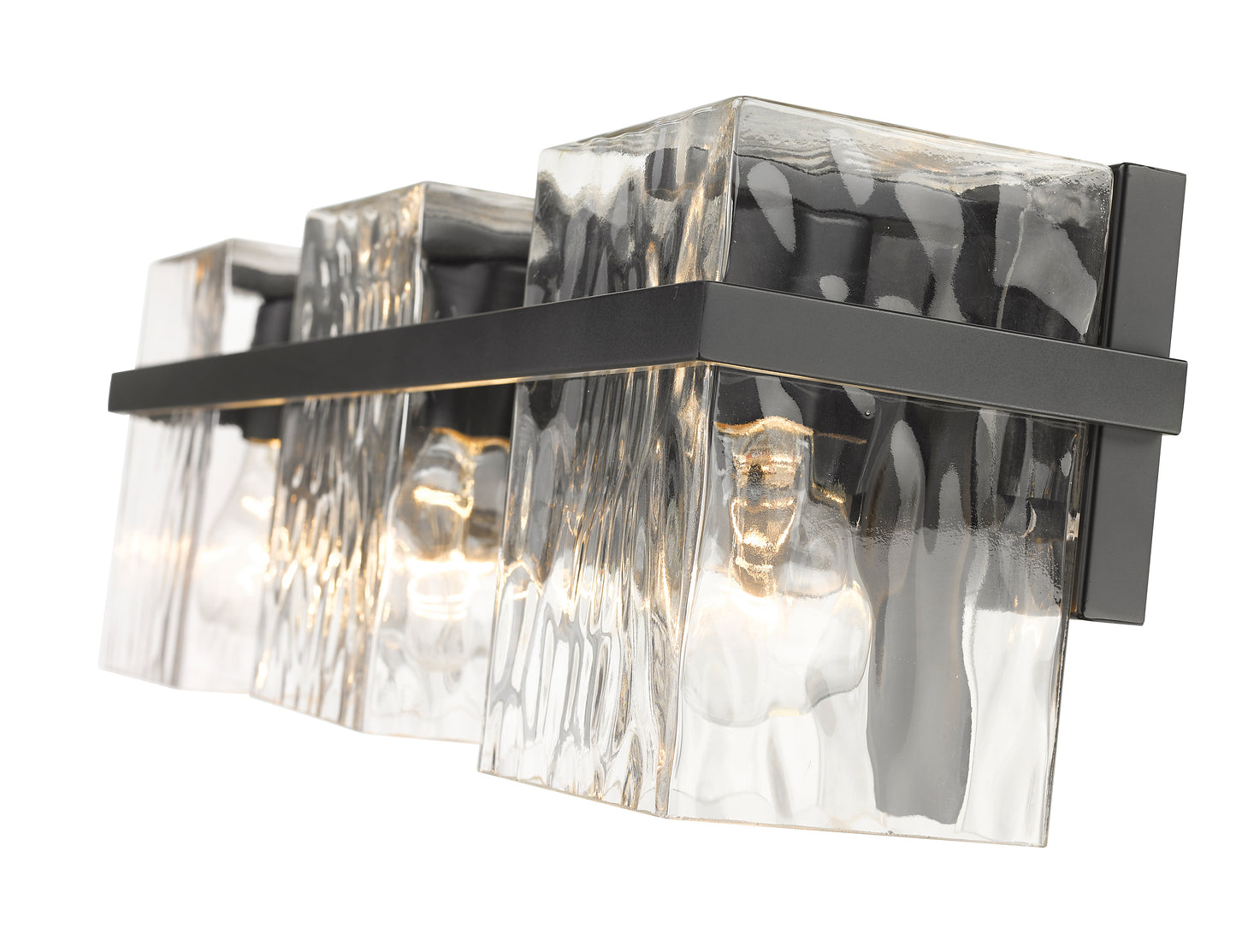 1938-3V-MB - Bennington 3 Light 22" Vanity - Matte Black