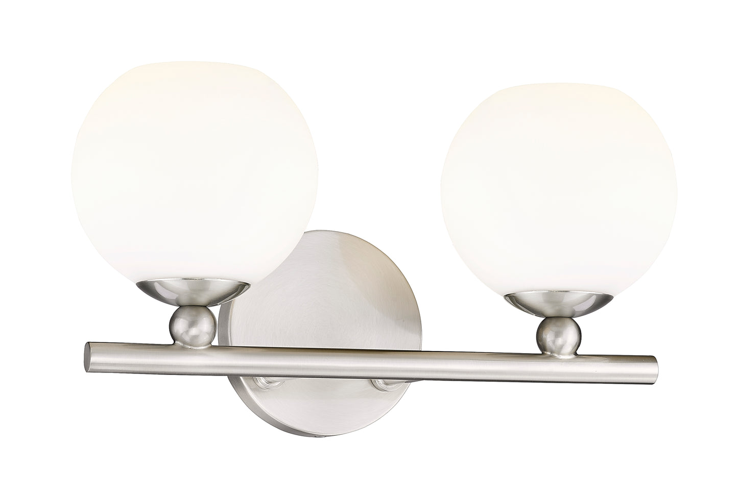 1100-2V-BN - Neoma 2 Light 14" Vanity - Brushed Nickel