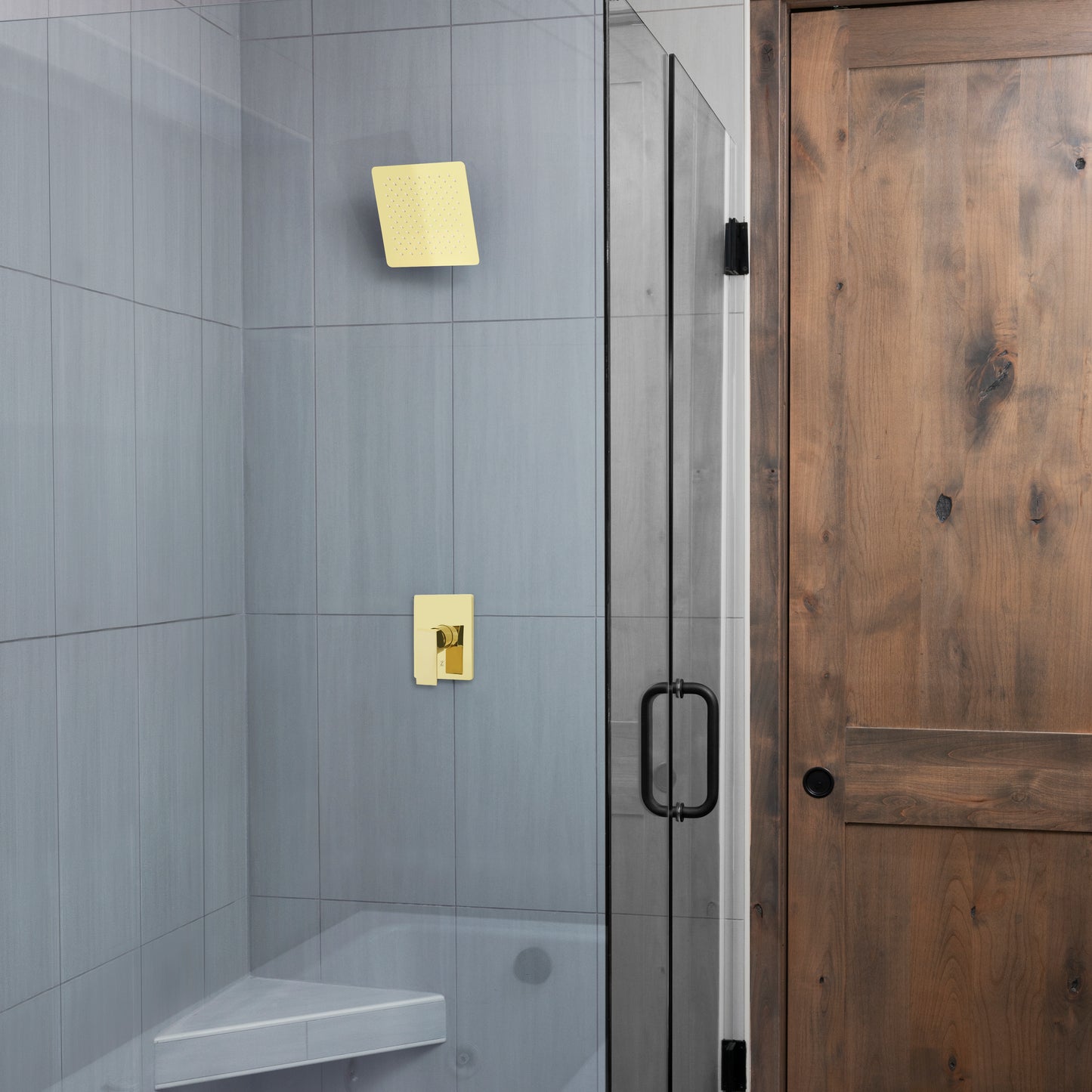 BLS-H12-PG - Bliss 12" Rainfall Shower Head in Polished Gold