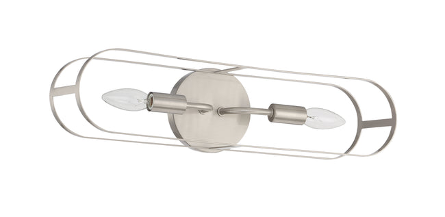 12820BNK2 - Mindful 2 Light 20" Wide Vanity Light - Brushed Nickel