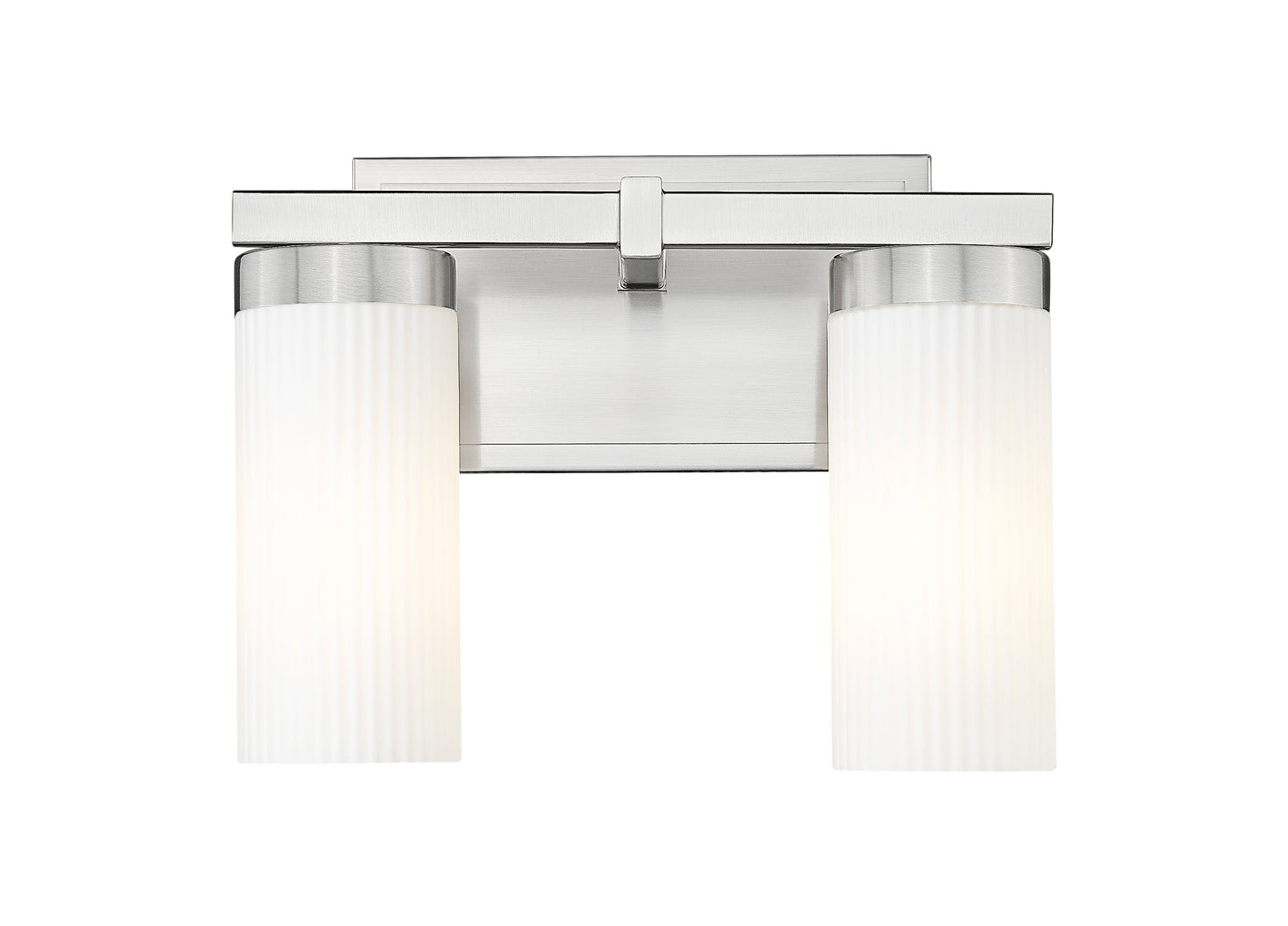 3044-2V-BN - Danica 2 Light 12" Vanity - Brushed Nickel