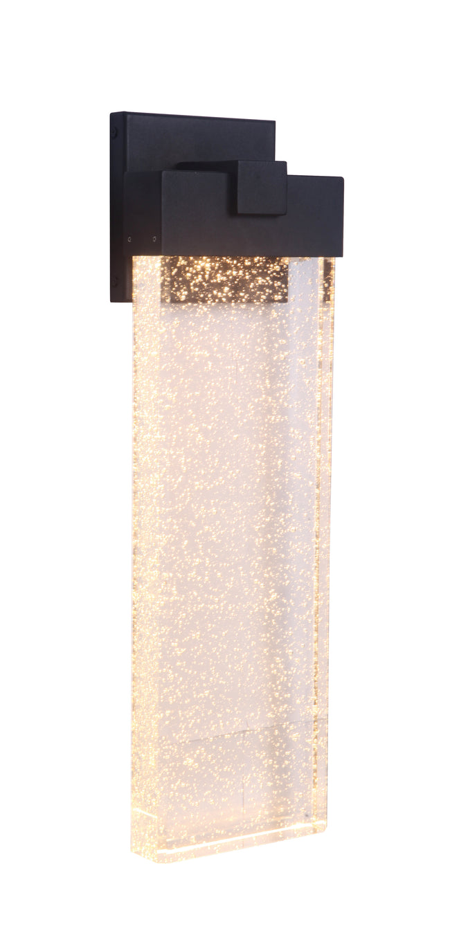 Z1624-TB-LED - Aria 1 Light 23" High Outdoor Wall Lantern - Textured Black