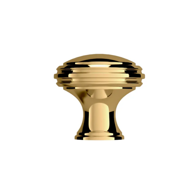4456031 - 1.25" - Severin Fayerman C Knob - Unlacquered Brass