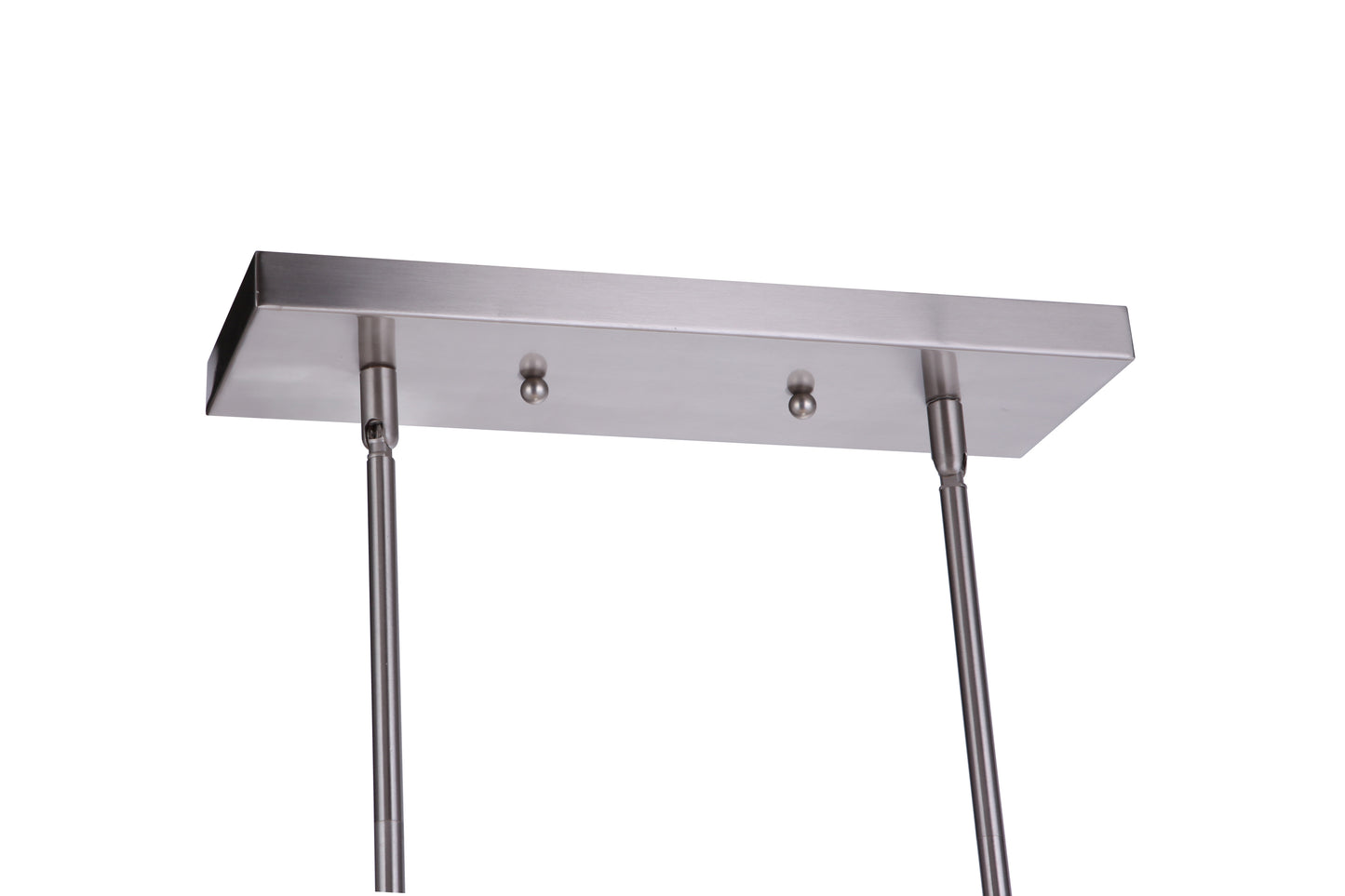 54378-BNK - Larrson 8 Light 4.75" Wide Island Light - Brushed Nickel