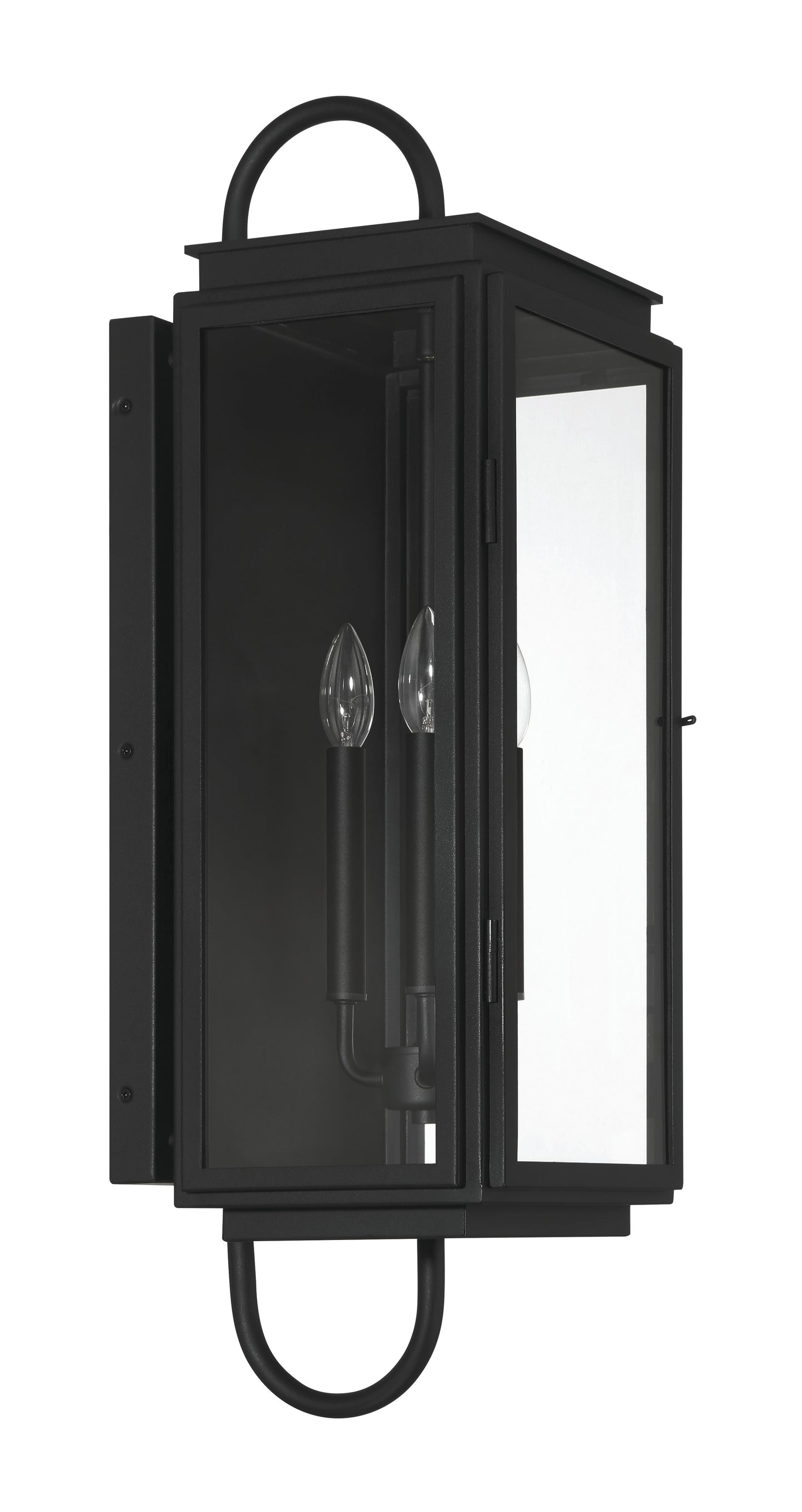 ZA7720-TB - Irving 3 Light 31" High Outdoor Wall Lantern - Textured Black