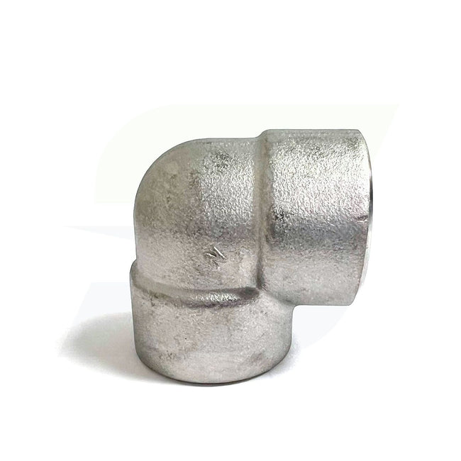 SW3401D-16 - 1" 90 Degree Elbow, 304/304L Stainless Steel, Socket Weld