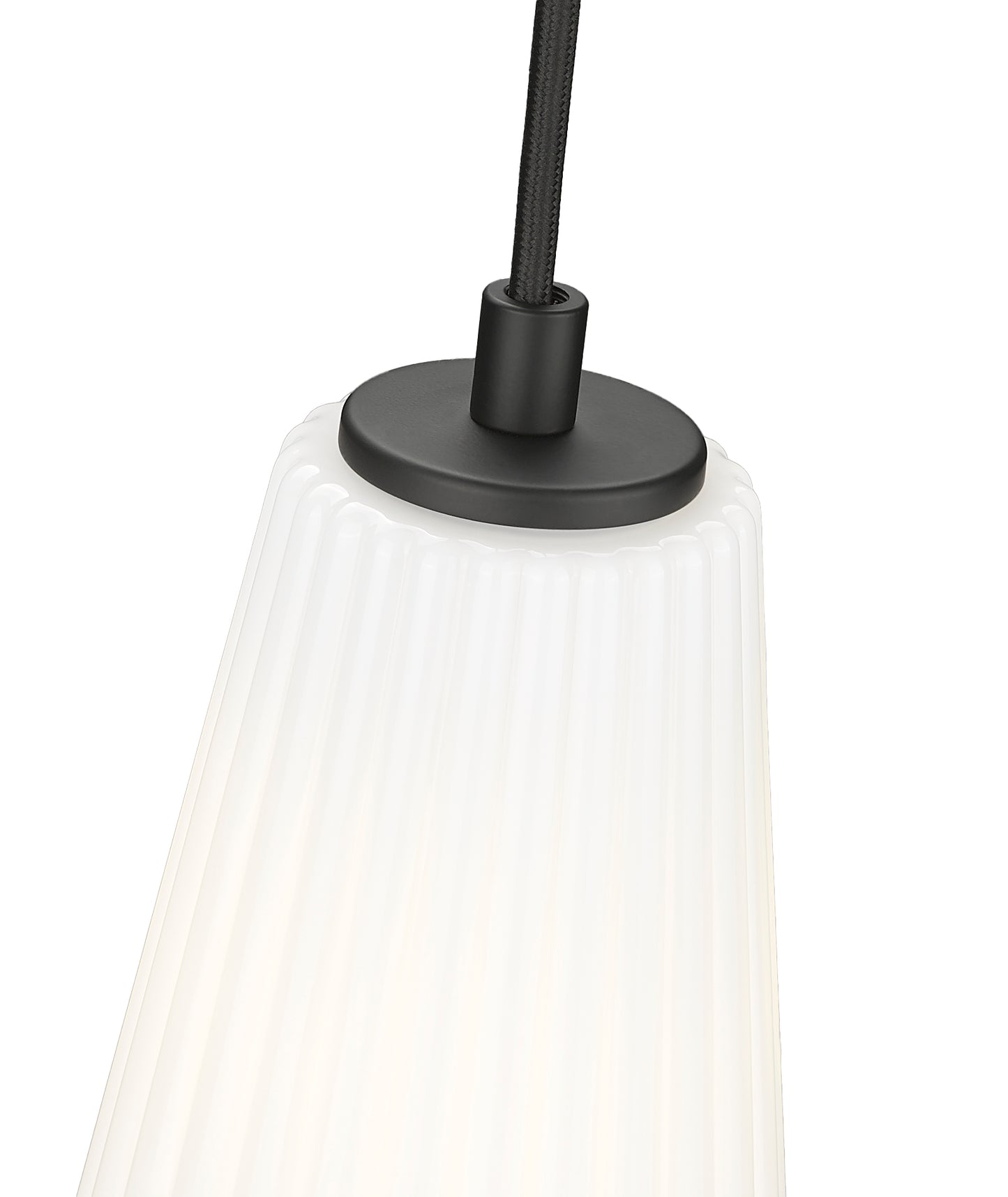 3043P6-MB - Farrell 1 Light 6" Pendant - Matte Black
