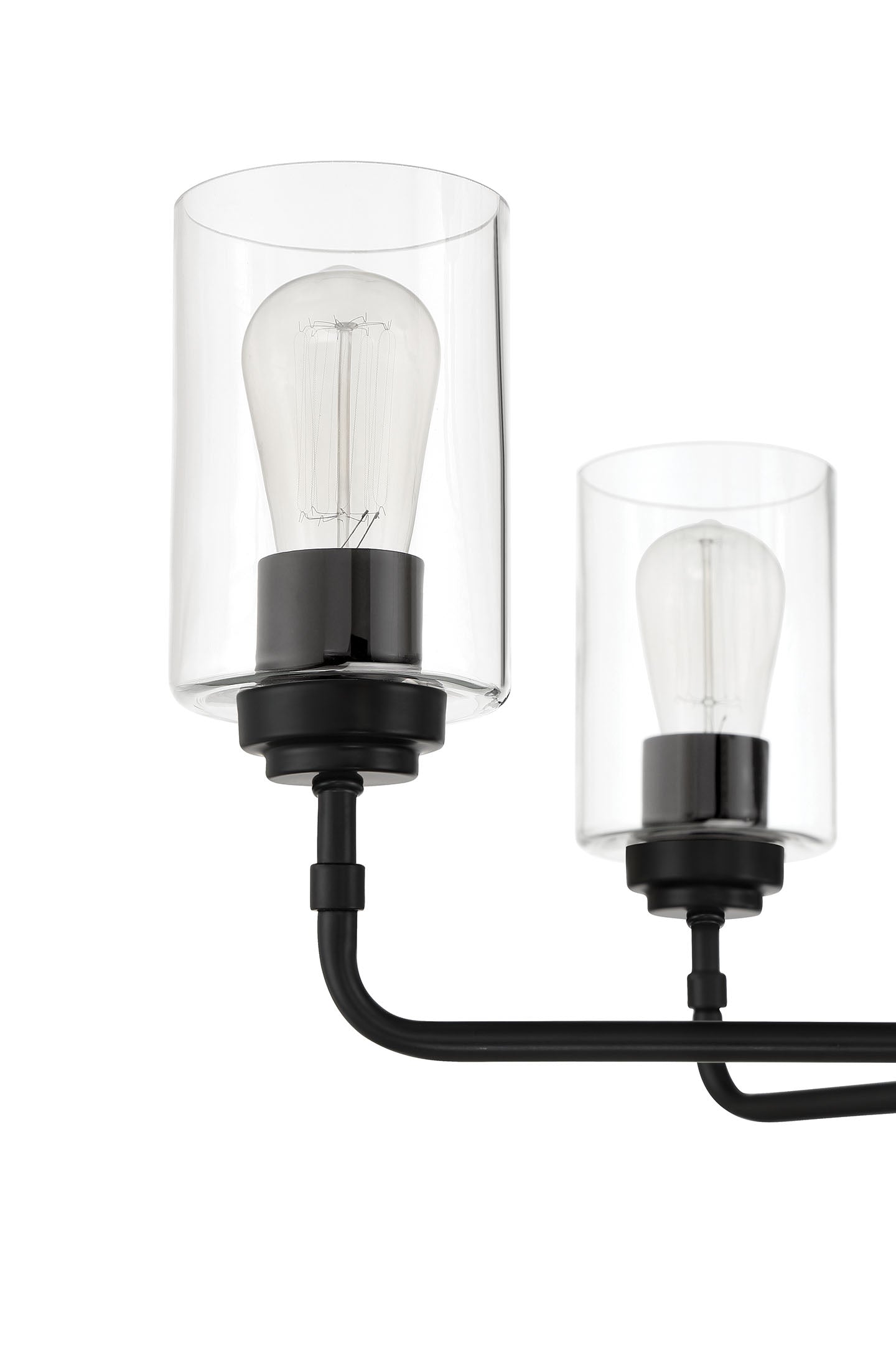 56029-FB - Stowe 9 Light 30" Wide Chandelier - Flat Black