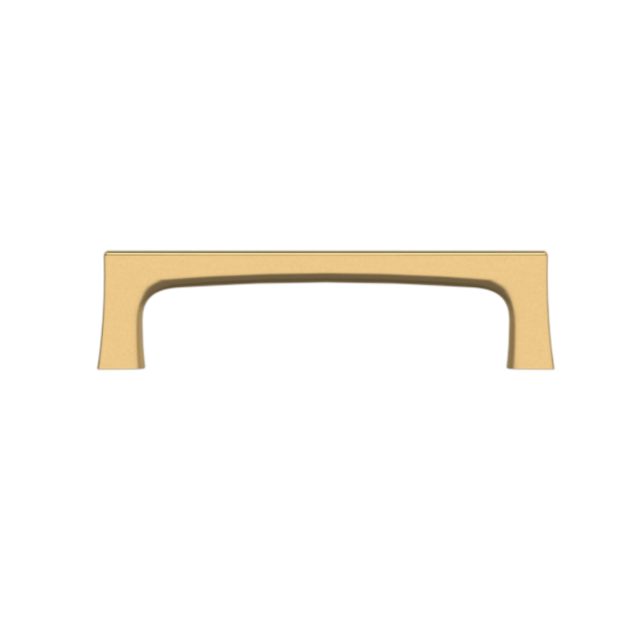 4971003 - 4" Centers - Palm Springs Pull - Polished Brass