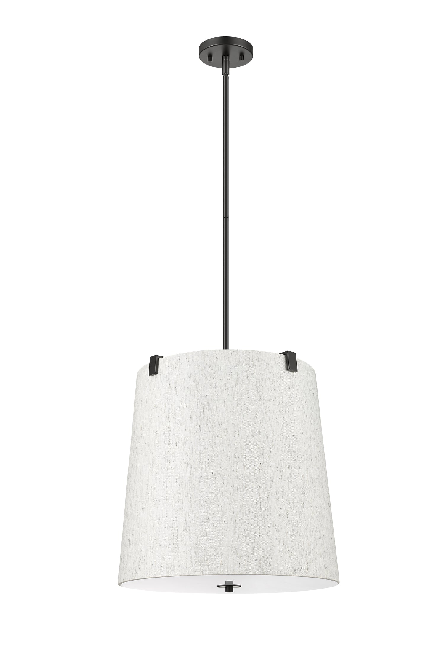 3502P18-MB - Weston 5 Light 18" Pendant - Matte Black