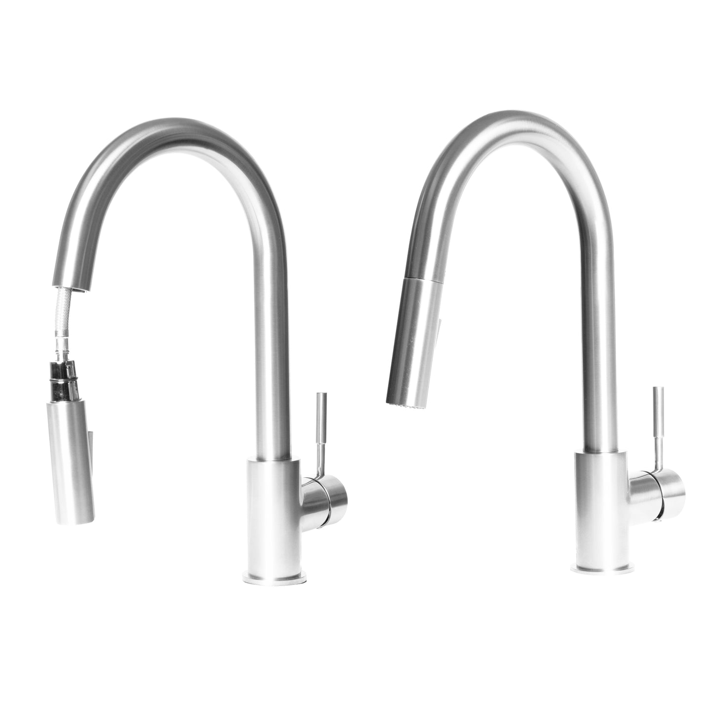 GEM-KF-BN - Gemini Kitchen Faucet in Brushed Nickel