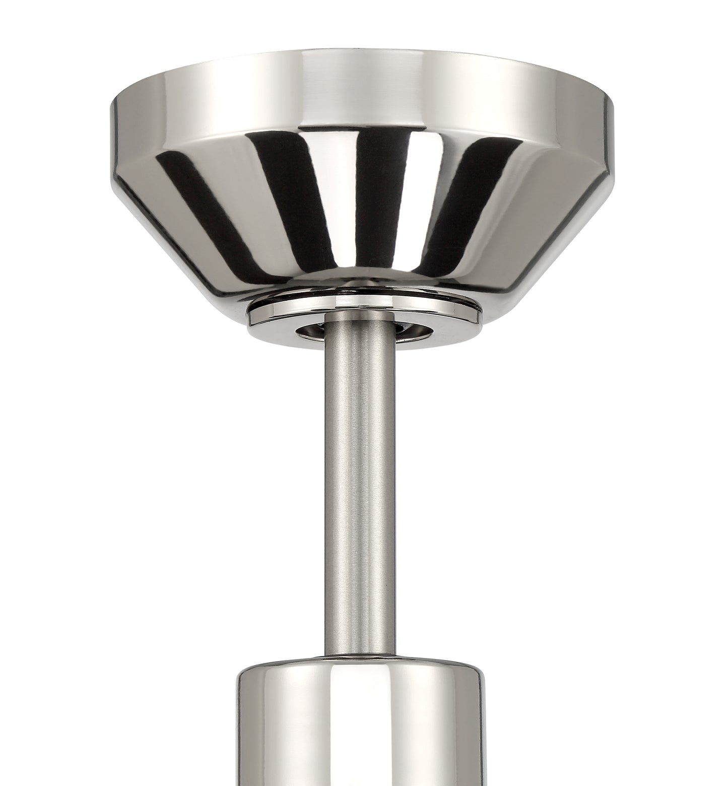 HGN54PLN6 - Hogan 54" 6 Blade Ceiling Fan with Light Kit - Polished Nickel