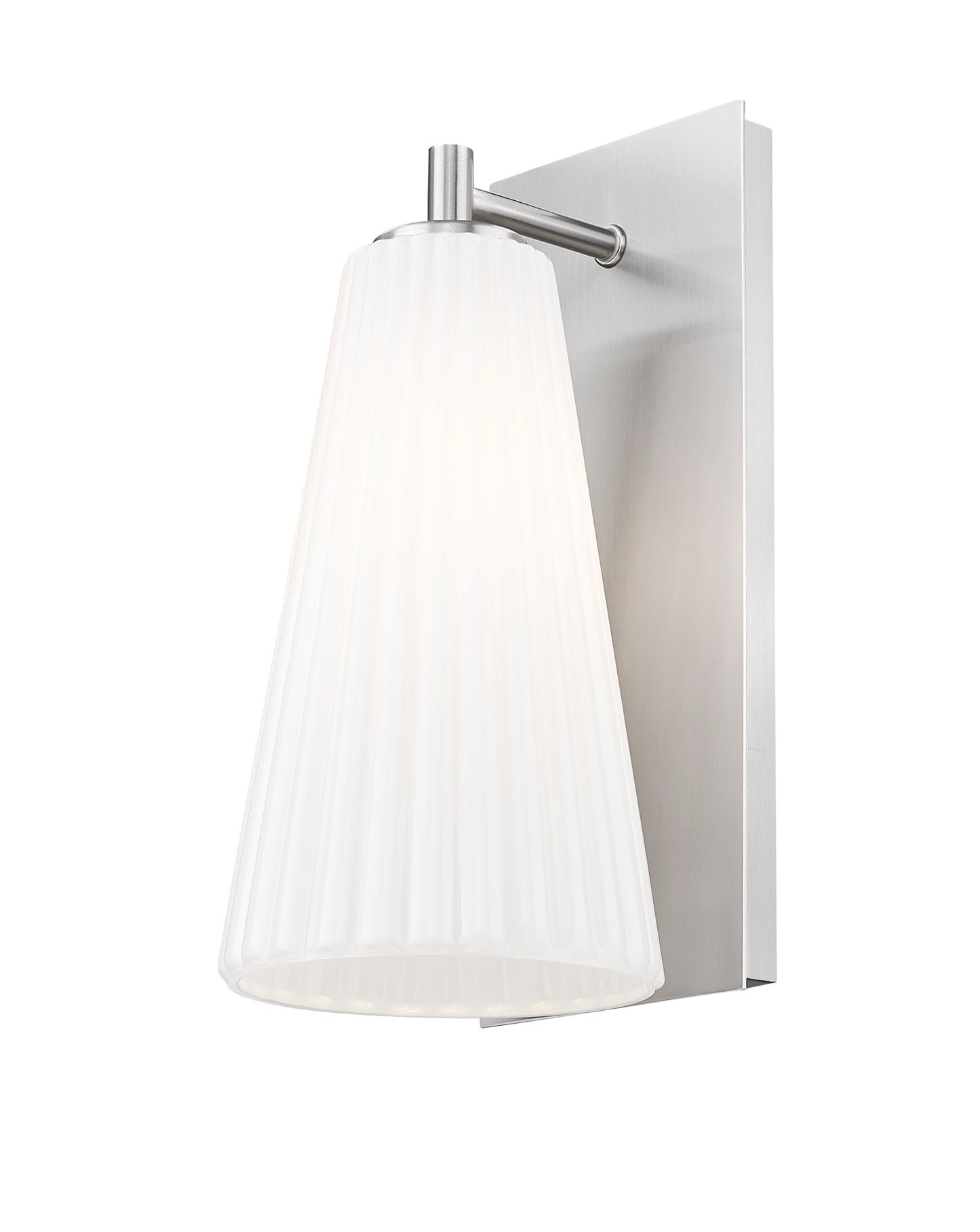 3043-1SS-BN - Farrell 1 Light Wall 13" Sconce - Brushed Nickel