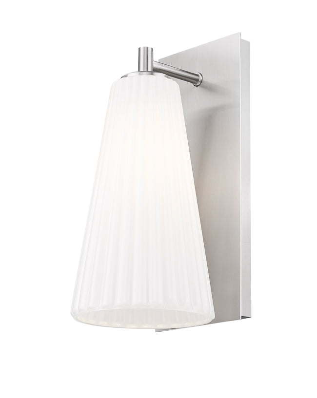 3043-1SS-BN - Farrell 1 Light Wall 13" Sconce - Brushed Nickel