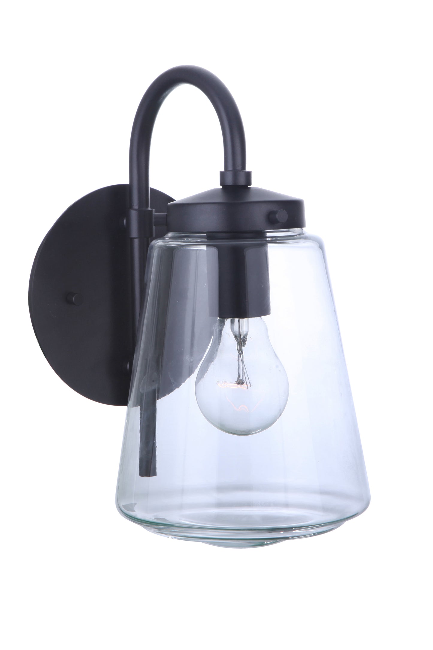 ZA3804-MN - Laclede 1 Light 12" High Outdoor Wall Lantern - Midnight