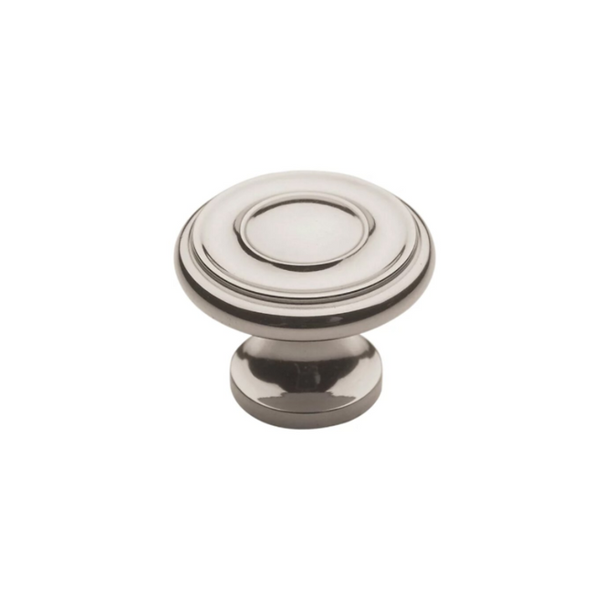 4491055 - 1 1/4" Centers - Dominion Knob - Polished Nickel