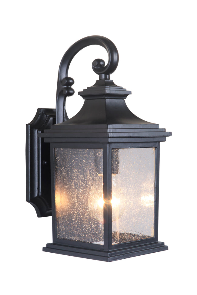 Z3204-MN - Gentry 1 Light 13.63" High Outdoor Wall Lantern - Midnight