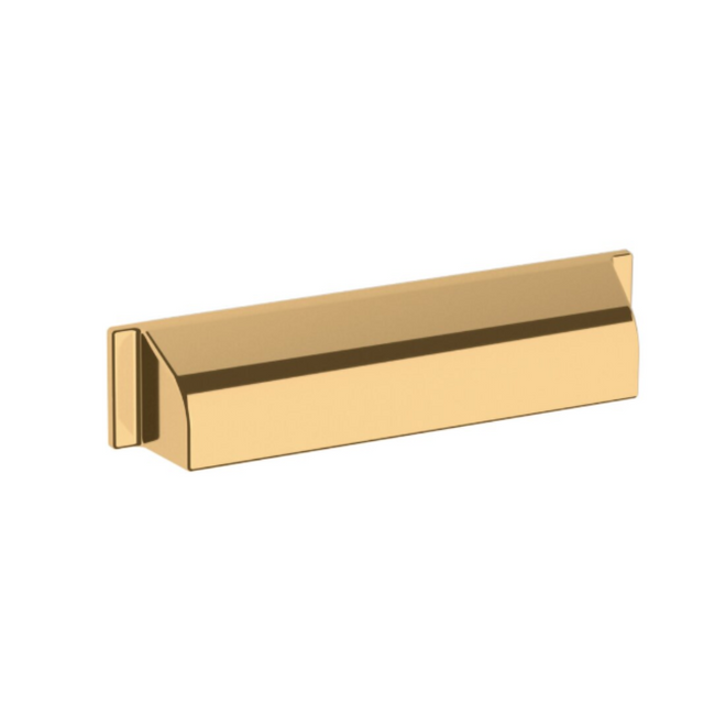 4422003 - 6" Centers - Transitional Cup Pull - Polished Brass