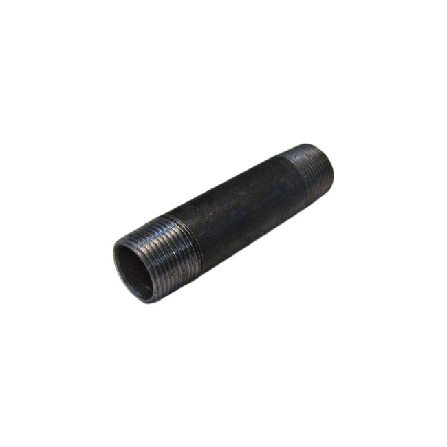 3/8" x 4-1/2" Black Steel Pipe Nipple