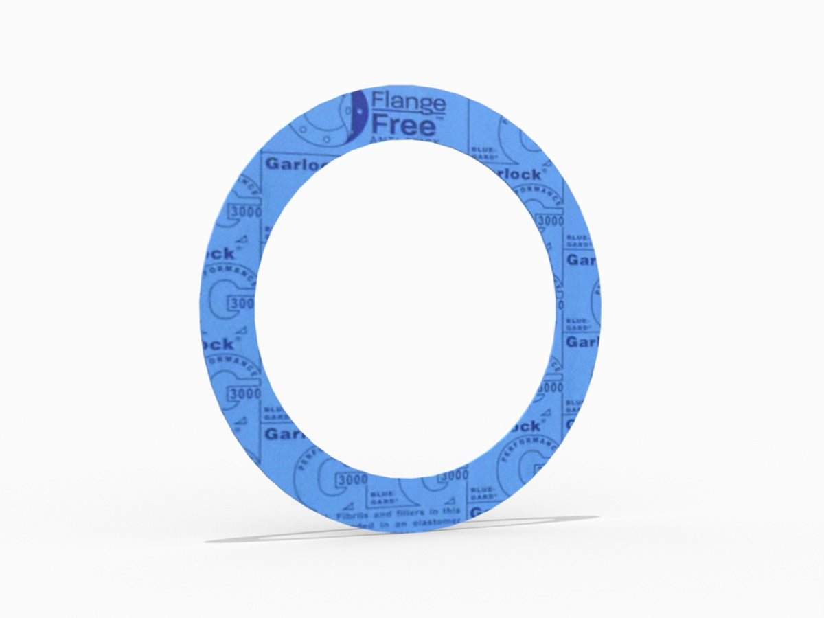 37706-1102 - BLUE-GARD Fiber / Nitrile Binder Style 3000 Full Face Gasket - For 2" Pipe
