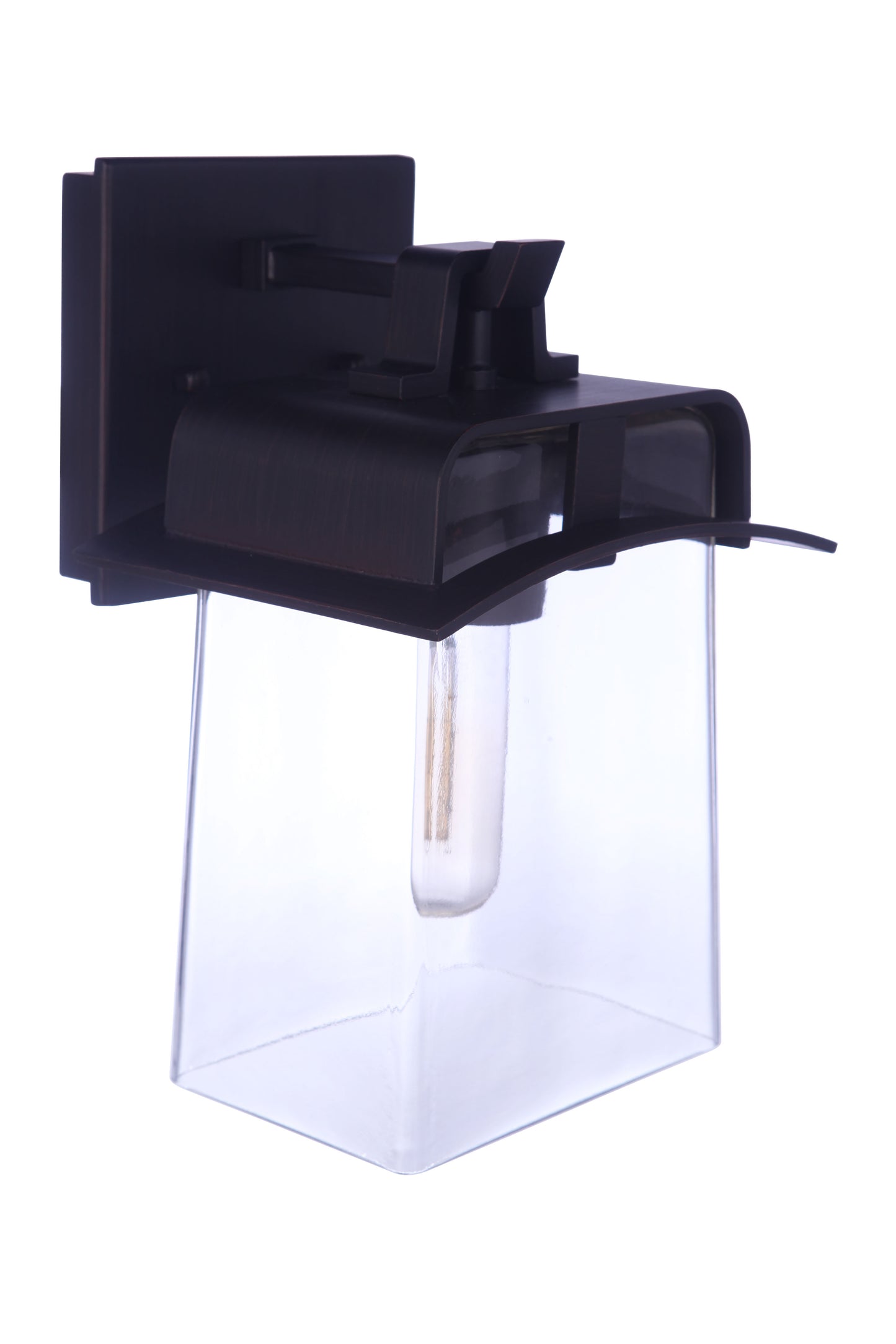 ZA6004-ABZ - Smithy 1 Light 10.38" High Outdoor Wall Lantern - Aged Bronze Brushed
