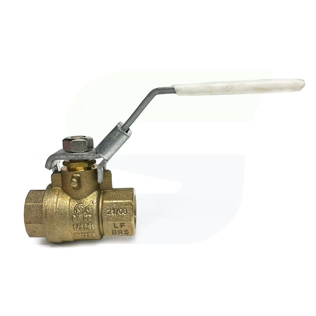 NL998X6 - 1/2" Threaded Lead-Free Ball Valve - T-FP-600A - Brass