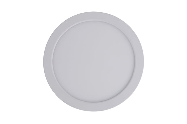 X9407-W-LED-5CCT - Slim Line II 1 Light 7" Wide Flush Mount - White