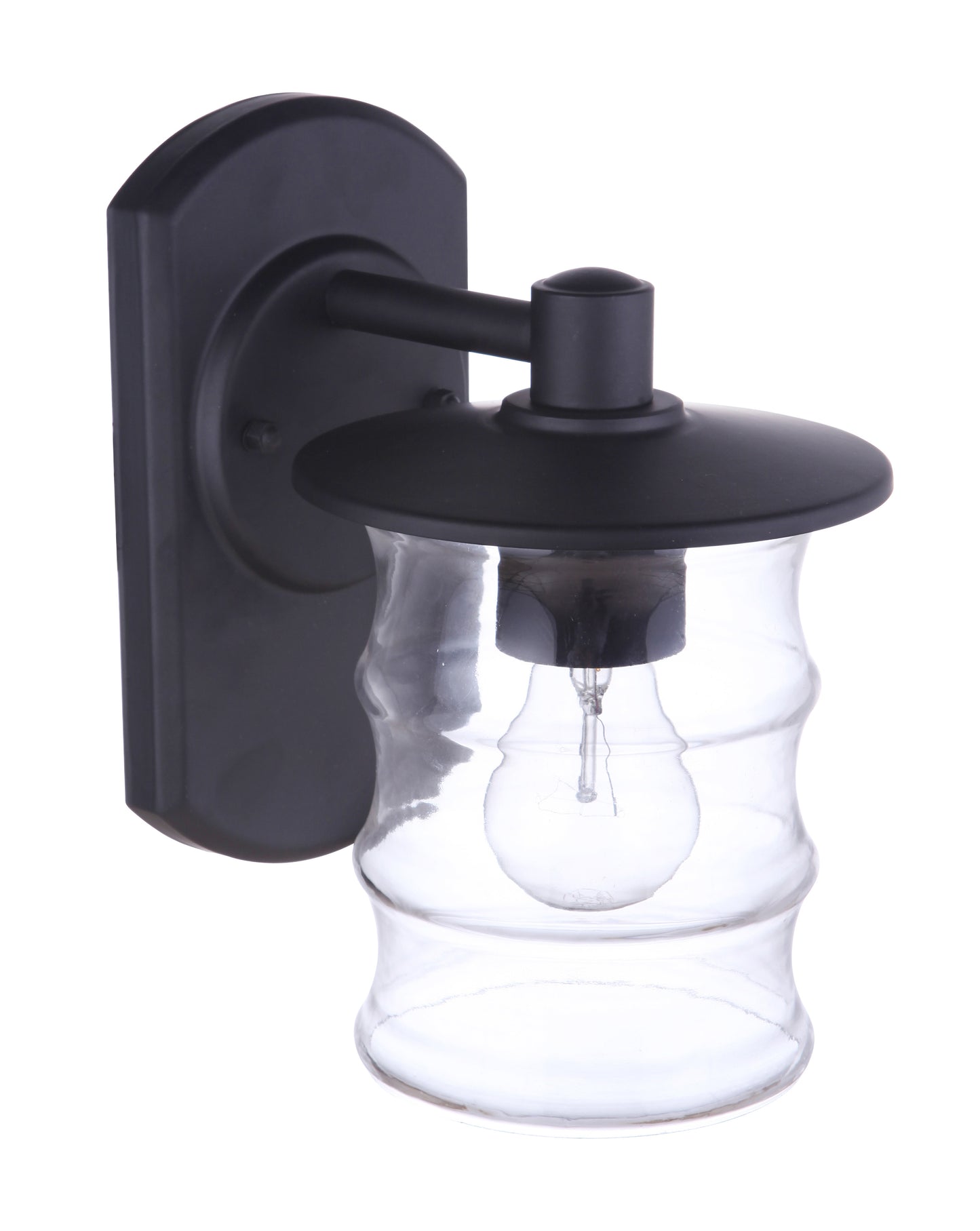 ZA3604-MN - Canon 1 Light 9.88" High Outdoor Wall Lantern - Midnight