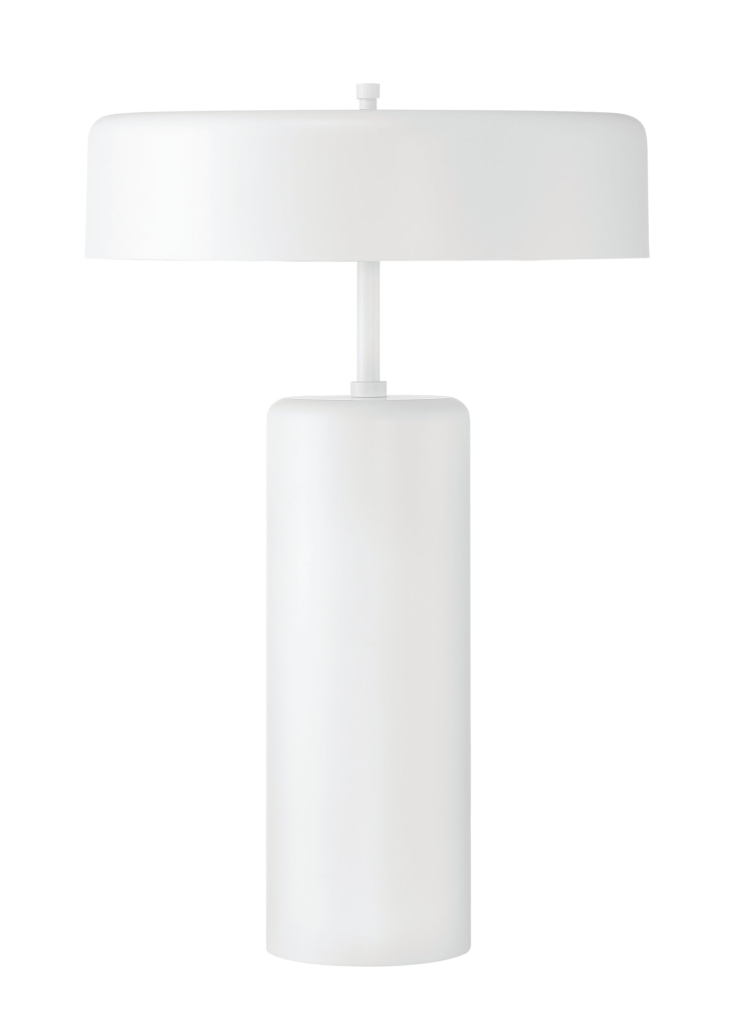 87002W-T - 3 Light 23" High Table Lamp - White