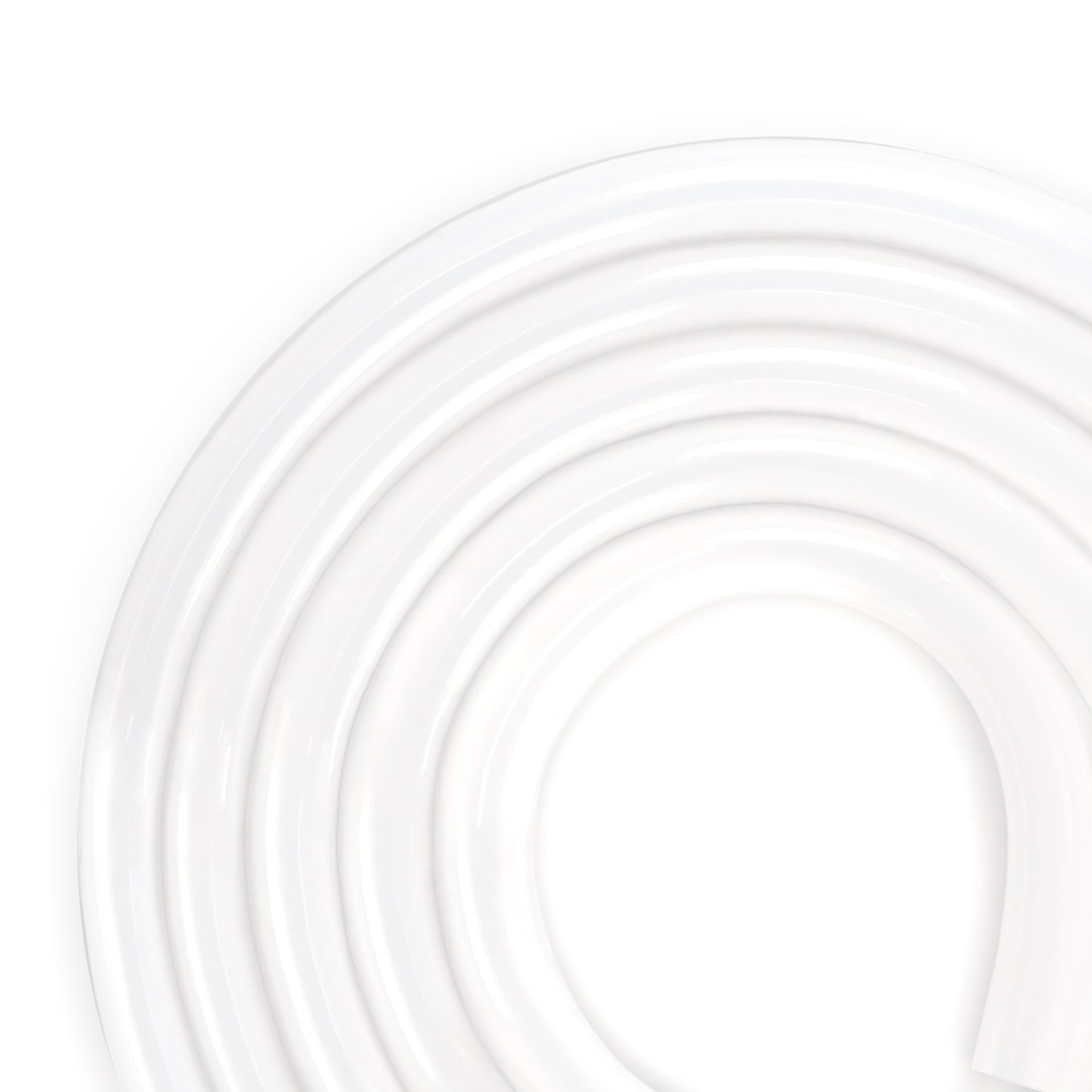 1" x 1-1/4" Platinum Cured Silicone Tubing - 50 Ft