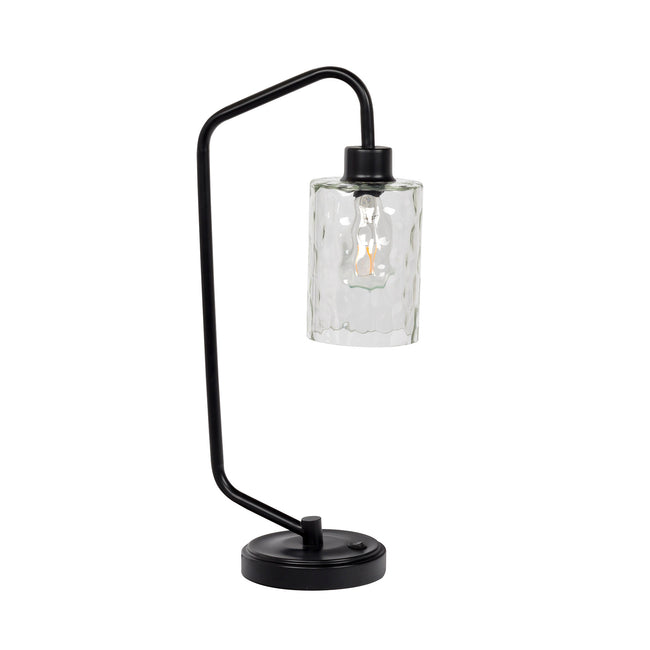 86202 - 1 Light 24" High Table Lamp - Flat Black