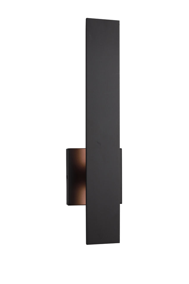 ZA2660-MN-LED - Rens 1 Light 18" High Outdoor Wall Lantern - Midnight